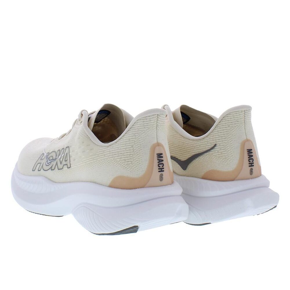 Hoka Women's Mach 6 Eggnog/Vanilla 6.5 Medium - Picture 2 of 4